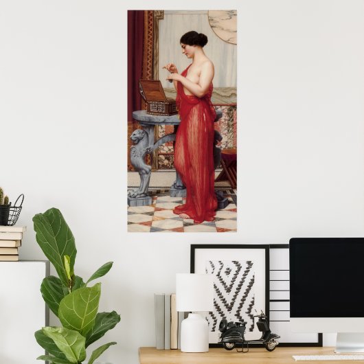 Das neue Parfüm Poster (Heimbüro)