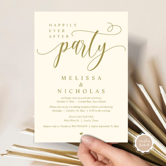 Das neue Party von Mr. und Mrs. Einladung