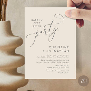 Das neue Party von Mr. und Mrs. Einladung