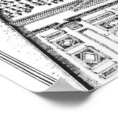 Das neue Schloss von Saint-Germain-en-Laye, 1614 ( Poster (Ecke)