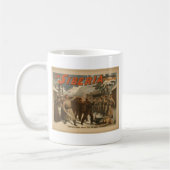 Das neue Sibirien, 'fahren sie in die Bergwerke! ' Kaffeetasse (Links)
