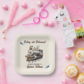 Das neue Thema Reisen in den Ruhestand Pappteller (Party)