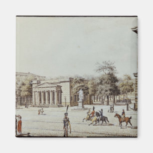 Das neue Uhr-Haus, nahe bei der Waffenkammer, Magnet