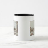 Das neue Uhr-Haus, nahe bei der Waffenkammer, Tasse (Zentrum)