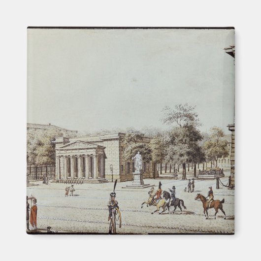 Das neue Uhrenhaus neben dem Arsenal, Berlin Magnet (Vorne)