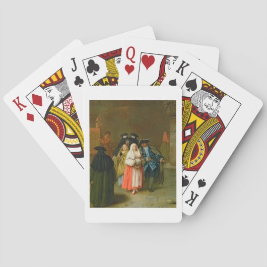 Das "neue World Spielkarten (Rückseite)