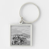 Das neues Modell Gatling Gewehr Schlüsselanhänger (Vorne)