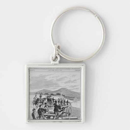 Das neues Modell Gatling Gewehr Schlüsselanhänger (Vorne)