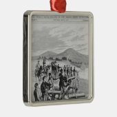 Das neues Modell Gatling Gewehr Silbernes Ornament (Rechts)