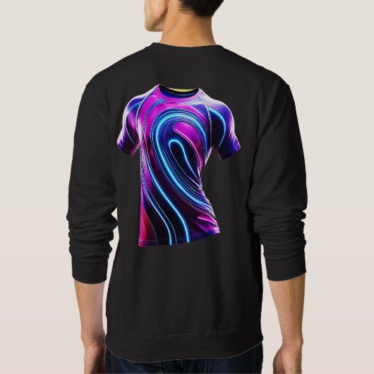 Das neueste Design Men's Basic Sweatshirt (Rückseite)