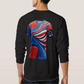 Das neueste Design Men's Basic Sweatshirt (Rückseite)