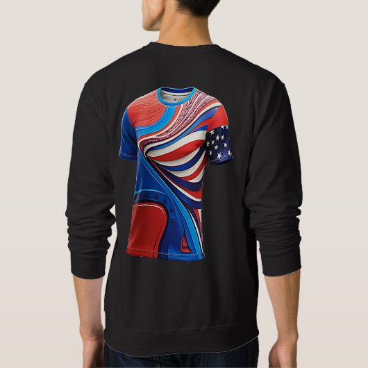 Das neueste Design Men's Basic Sweatshirt (Rückseite)