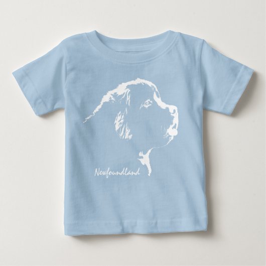 Das Neufundland-HundeT - Shirt-Welpen-Hundeshirts Baby T-shirt (Vorderseite)