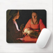 Das neugeborene Kind, späte 1640s Mousepad (Mit Mouse)