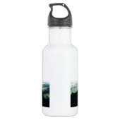 Das Neuschwanstein-Schloss Trinkflasche (Rückseite)