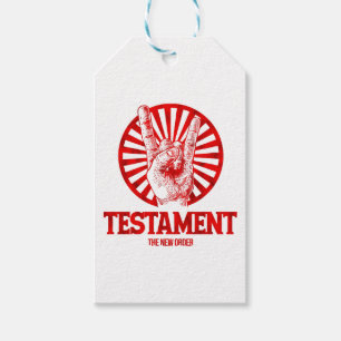 Das New Order Testament Geschenkanhänger