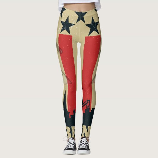 Das New York BRONX Leggings (Vorderseite)