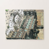 Das New Yorker Rathaus mit dem Jigsaw Puzzle (Horizontal)