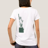 Das New- YorkShirt-Freiheitsstatue der Frauen T - T-Shirt (Rückseite)