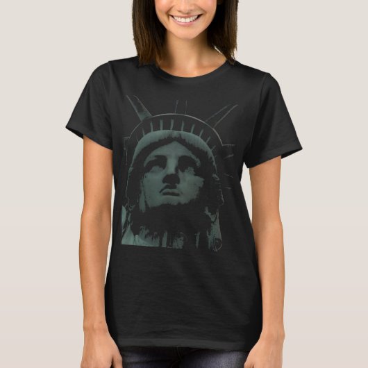 Das New- YorkShirt-Freiheitsstatue der Frauen T - T-Shirt (Vorderseite)