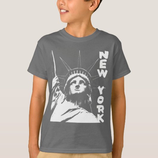 Das New- YorkT - Shirt-Freiheitsstatue des Kindes T-Shirt (Vorderseite)