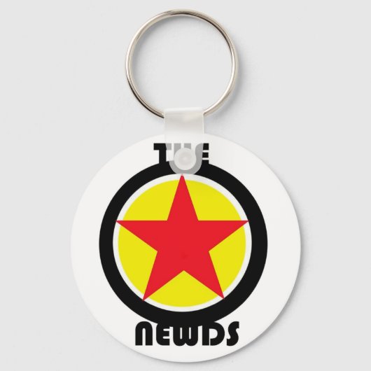 das Newds-Star-Logo Schlüsselanhänger (Vorderseite)
