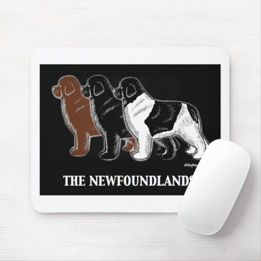 Das Newfoundlands Mousepad (Mit Mouse)