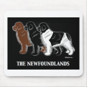Das Newfoundlands Mousepad (Vorne)
