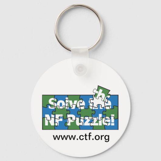 Das NF-Puzzle lösen Schlüsselanhänger (Vorderseite)