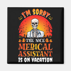 Das Nice Medical Istant Halloween-Skelett-Kostüm Magnet