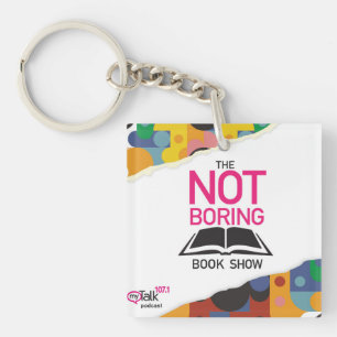 Das nicht Bohren-Buch-Show-Schlüsselketten-Quadra Schlüsselanhänger