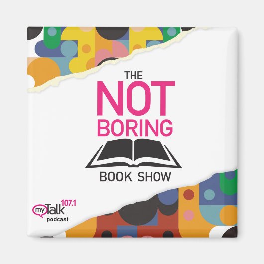 Das nicht langweilige Buch-Show-Magnet Magnet (Vorne)
