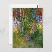 Das Nickerchen im Freien Postkarte (Vorne/Hinten)