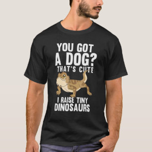 Das Niedlich, ich hebe Tiny Dinosaurier Bartete Dr T-Shirt
