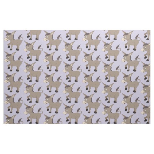 Das niedliche Gewebe der Eselgewohnheits-Kinder Stoff (Fat Quarter (45,7 x 55,9 cm))