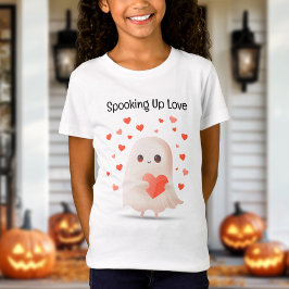 Das Niedliche Ghost Halloween in der Liebe T-Shirt