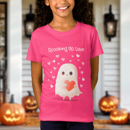 Das Niedliche Ghost Halloween in der Liebe T-Shirt