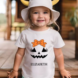 Das Niedliche, Girly Custom Halloween von jemandem Baby T-shirt