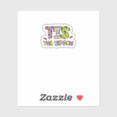 Das Niedliche Halloween-Design der Saison Aufkleber (Blatt)