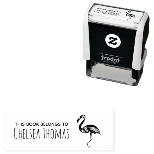 Das Niedliche Mädchen dieses Buch gehört zum tropi Permastempel (Beispiel)