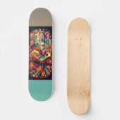 das niedliche Mausspiel Skateboard (Vorderseite)
