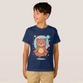 Das Niedliche Medical Zen Bear Kids-T-Shirt T-Shirt (Vorne ganz)