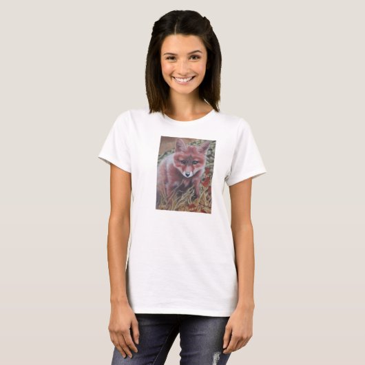 Das Niedliche Red Fox Kit T-Shirt (Vorne ganz)