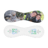 Das niedliche Vater 2 Foto der Welt mit dem besten Baseball (Paneele)