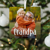 Das Niedlichste Geschenk der GRANDPA Ornament Aus Metall