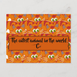 Das Niedlichste Tier der Welt Postkarte