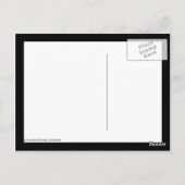 Das Nilpferd & Vogel Postkarte (Rückseite)