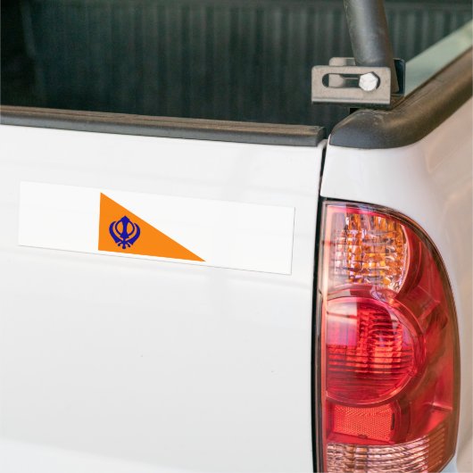 Das Nishan Sahib Autoaufkleber (Auf Lkw)