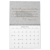 Das Noah, das Kalender salbt (Mär 2026)