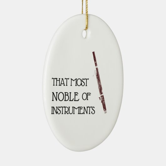Das Noble der Instrumente - Bassoon Ornament (Rechts)